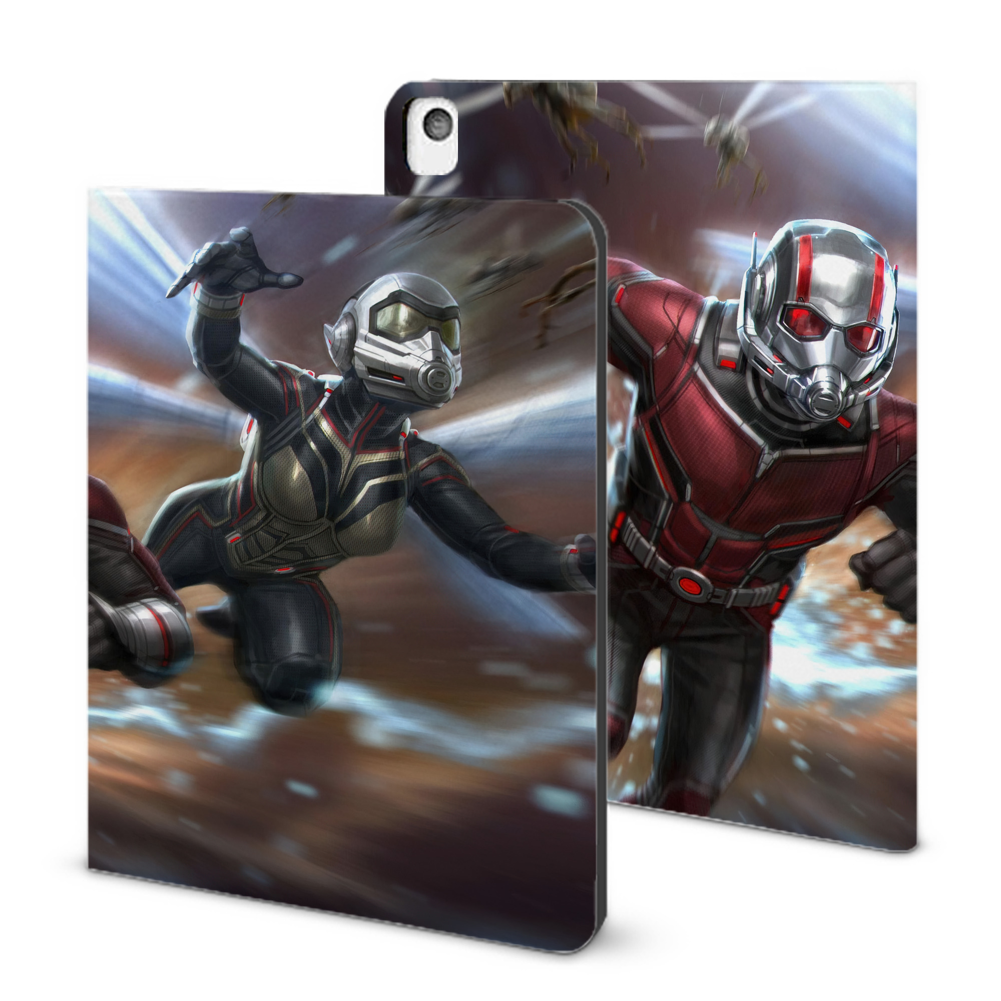 （画像用） アベンジャーズ The Avengers IPadケース ペンホルダー付き ブックスタイルデザイン